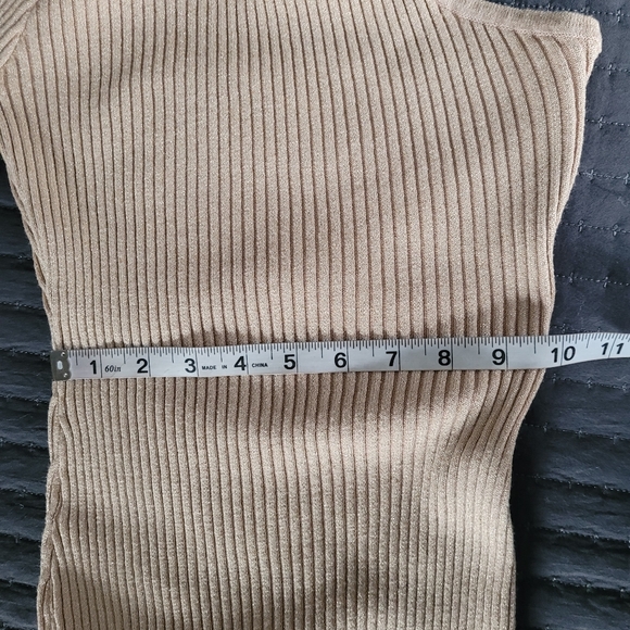 Privy One Shoulder Brown Tan Bodycon Women’s Dress Size Small - Picture 8 of 9